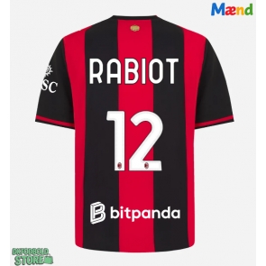 AC Milan Adrien Rabiot #12 Replika Hjemmebanetrøje 2026-27 Kortærmet